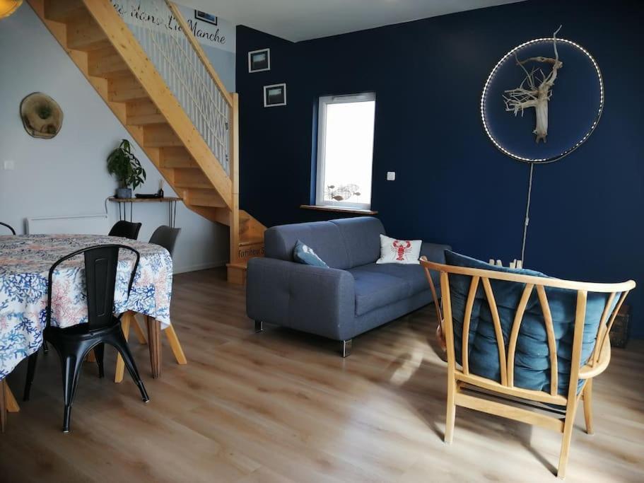 Les Ganivelles, Maison A 350 M De La Plage Bretteville-sur-Ay Exteriör bild